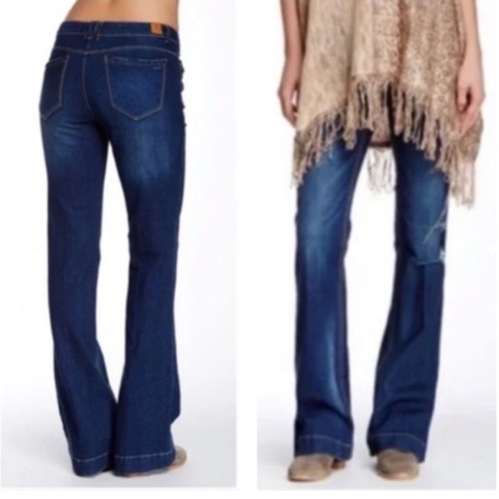 Democracy Liberty Bell Flare Jeans • Ab Solution Slimming